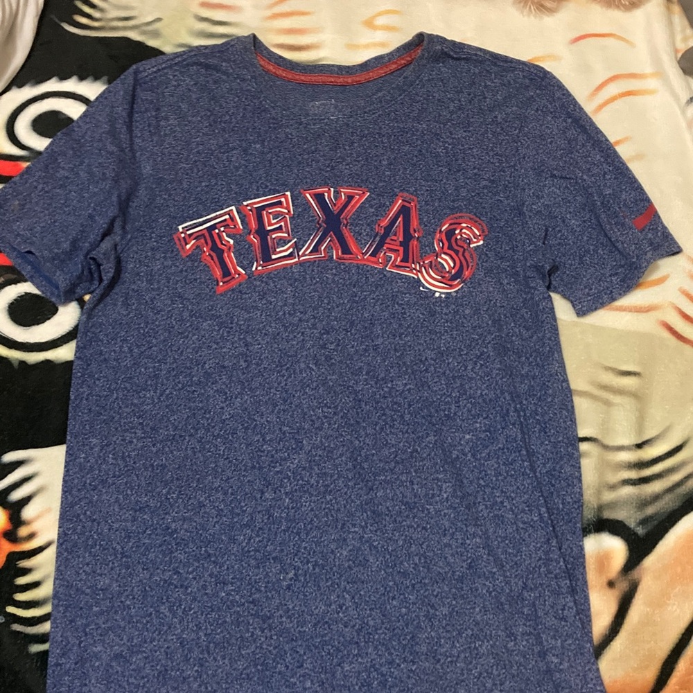 Nike Blue Texas Graphic Tee